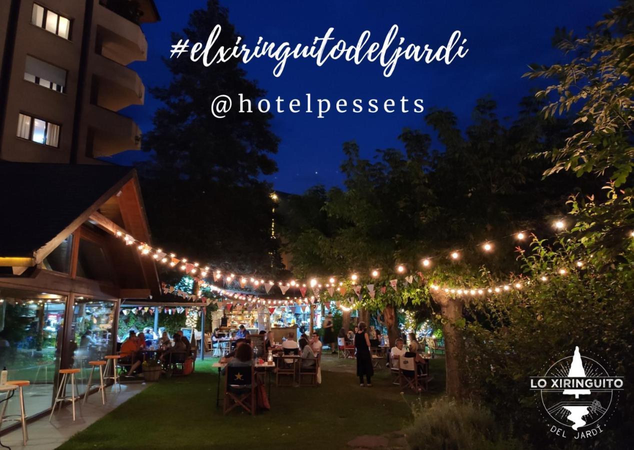Hotel Restaurant Pessets & Spa Sort Eksteriør bilde