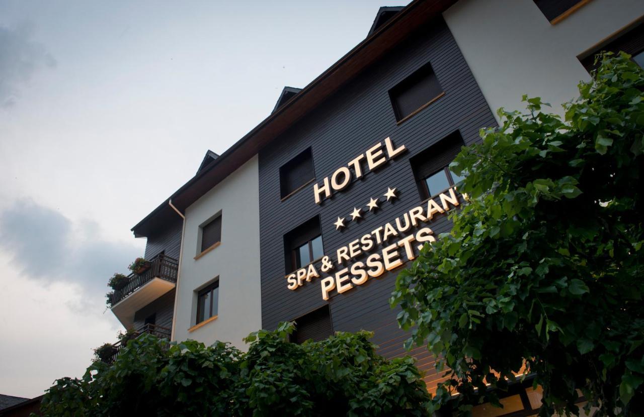Hotel Restaurant Pessets & Spa Sort Eksteriør bilde